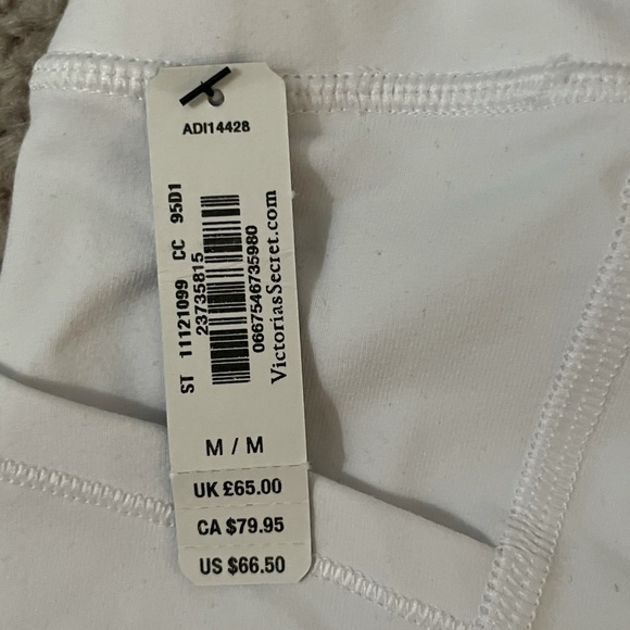 Victoria secret M brand new white Capri leggings - Picture 4 of 4